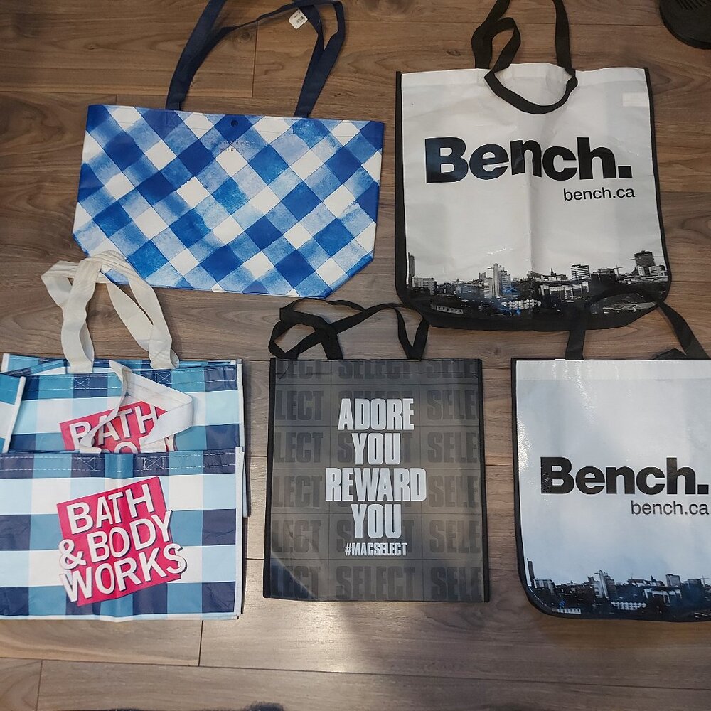 x6 Large/Medium Reusable Shopping Bags